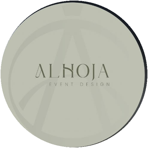 Logotipo Alhoja Event Design